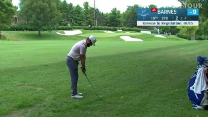 Erik Barnes makes birdie on No. 16 in Round 3 at Nationwide Children's