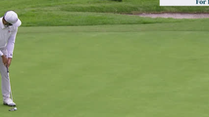 Whee Kim holes 17-foot birdie putt on No. 4 at Genesis Open
