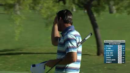 Mito Pereira's up-and-down birdie to card 63 at Shriners Children's Open