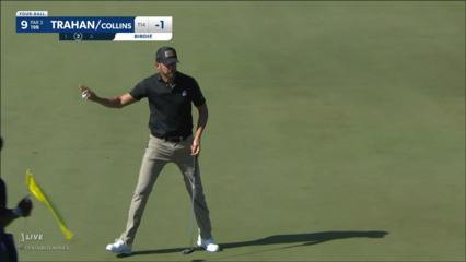 D.J. Trahan's tee shot to 4-feet yields birdie at Zurich Classic