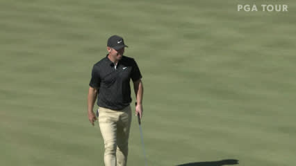 Paul Casey rolls in lengthy birdie putt at THE CJ CUP