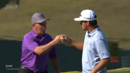 Stephen Stallings Jr.'s nice tee shot leads to birdie at The American Express