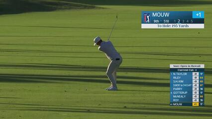 William Mouw hits 199-yard approach to 10 feet, makes eagle putt at Sony Open