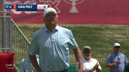 Bo Van Pelt's two-putt birdie on No. 17 at Rocket Mortgage