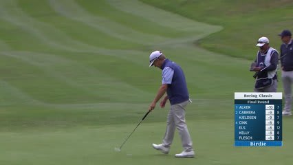 David Toms makes birdie on No. 11 at Boeing Classic