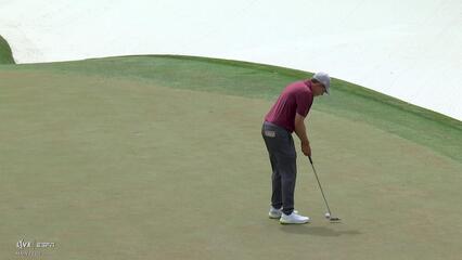 Matt Fitzpatrick sinks 21-foot birdie putt on No. 1 at THE PLAYERS