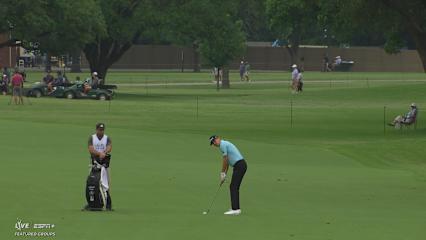 Jeremy Paul makes birdie on No. 1 at Charles Schwab