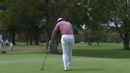 Zecheng Dou makes birdie on No. 9 at Nationwide Children's