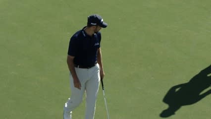 Michael Thompson holes 20-foot birdie putt at The Honda Classic