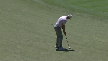 Jacques Kruyswijk makes eagle putt on No. 11 at Barracuda