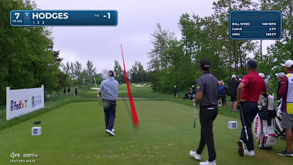 Lee Hodges makes birdie on No. 7 at RBC Canadian