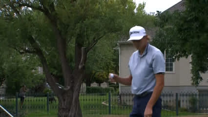 Peter Kuest makes short birdie putt at Utah Championship