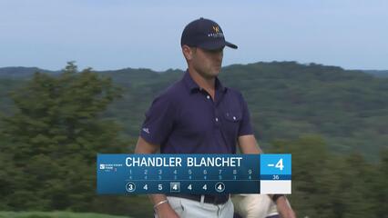 Chandler Blanchet makes birdie on No. 7 at Korn Ferry Tour Champ