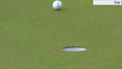 Brandon Harkins sinks 32-footer for birdie at Zurich Classic  