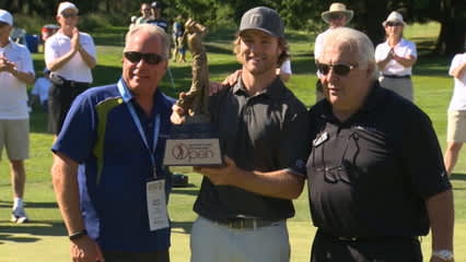 Adam Cornelson's five-shot victory at Island Savings Open