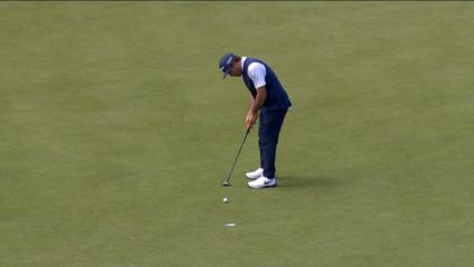 Alejandro Del Rey rolls birdie putt to start day at Genesis Scottish Open