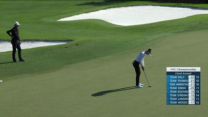 Nelly Korda converts birdie putt at PNC Championship