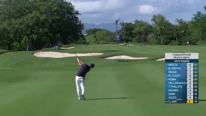 Wyndham Clark makes birdie on No. 12 at Mexico Open