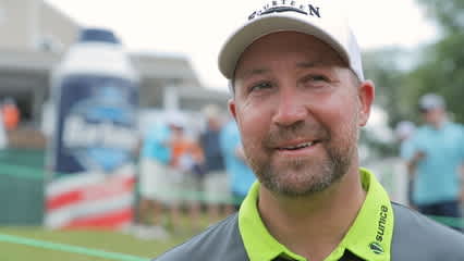 Chad Collins comments after Round 2 of Barbasol