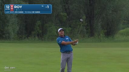 Kevin Roy's 95-yard approach sets up birdie on No. 12 at RBC Canadian