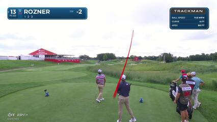 Antoine Rozner nearly aces No. 13 at 3M Open