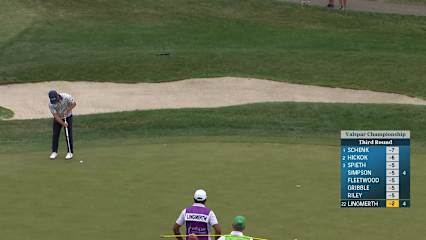 David Lingmerth drains 17-foot birdie putt at Valspar