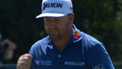 Graeme McDowell sinks long birdie putt at Corales Puntacana