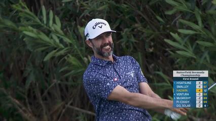 Adam Hadwin attacks pin, makes birdie on par-3 13th at Butterfield Bermuda