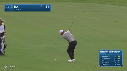 Sungjae Im makes birdie on No. 8 at Wyndham