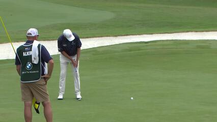 Steven Alker makes birdie on No. 6 at Insperity Invitational