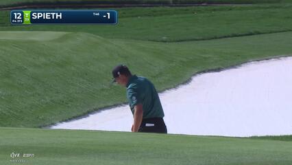 Jordan Spieth sinks 14-foot birdie putt on No. 12 at THE PLAYERS