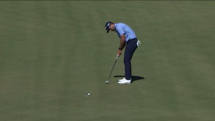 Paul Barjon drops in birdie putt at World Wide Technology
