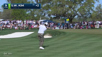 Si Woo Kim hits 42-yard approach to 6 feet, sets up birdie on No. 9 at THE PLAYERS
