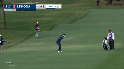 Hank Lebioda spins approach to set up birdie at Valspar
