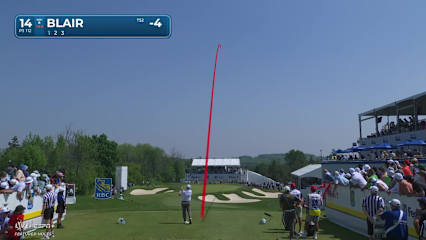 Zac Blair makes birdie on No. 14 at RBC Canadian