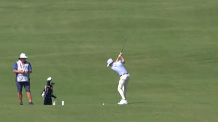 Billy Davis hits it tight to set up birdie at World Wide Technology