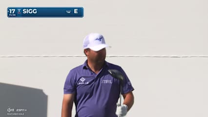 Greyson Sigg makes birdie on No. 17 at WM Phoenix Open