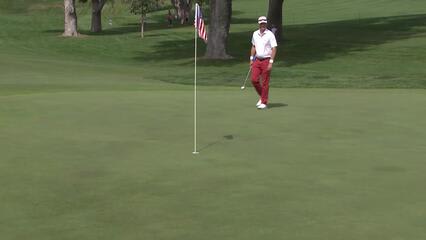Mike Weir makes birdie on No. 11 at Sanford International
