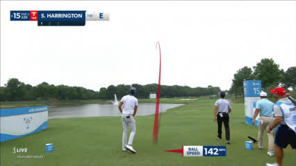 Scott Harrington draws in tee shot to set up birdie at AT&T Byron Nelson