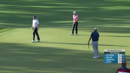 Chase Koepka makes birdie on No. 3 at Honda
