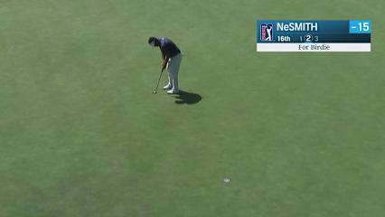 Matt NeSmith makes birdie on No. 16 at ISCO Championship