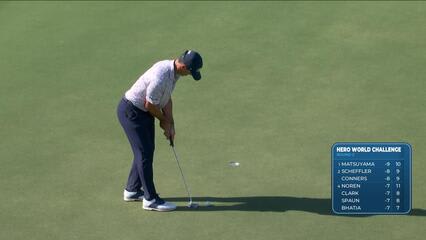 Billy Horschel sinks 5-foot birdie putt on No. 14 at Hero World Challenge
