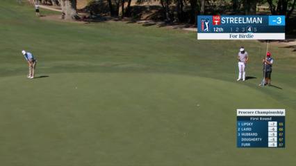 Kevin Streelman fires 40-foot birdie putt at Procore