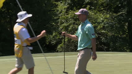 Ethan Tracy captures the top spot at the Rex Hospital Open