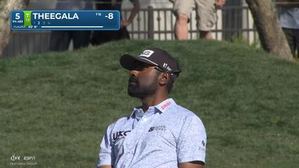 Sahith Theegala hits 158-yard approach to 5 feet, makes birdie on No. 5