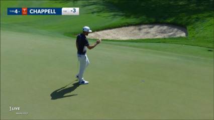 Kevin Chappell's tee shot to 9-feet sets up birdie at Mexico Open