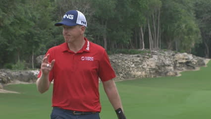 Martin Piller's long-range birdie putt at OHL Classic