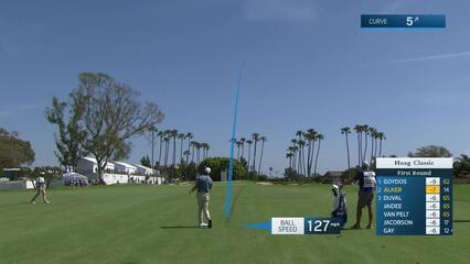 Steven Alker makes birdie on No. 15 at Hoag Classic