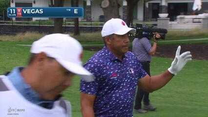 Jhonattan Vegas makes birdie on No. 11 at THE CJ CUP