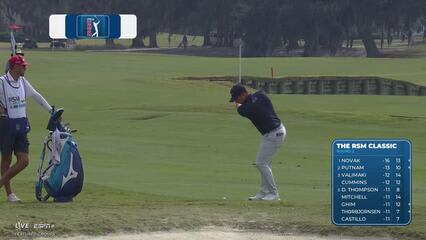 Steven Fisk makes birdie on No. 4 at The RSM Classic